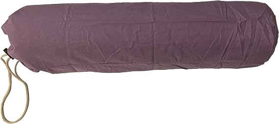Therapists Choice Premium Flannel Bolster Cover with Drawstring Closure, Soft & Durable, Size: 6" x 27" (Cover Only, Bolster Not Included) (Lavender)