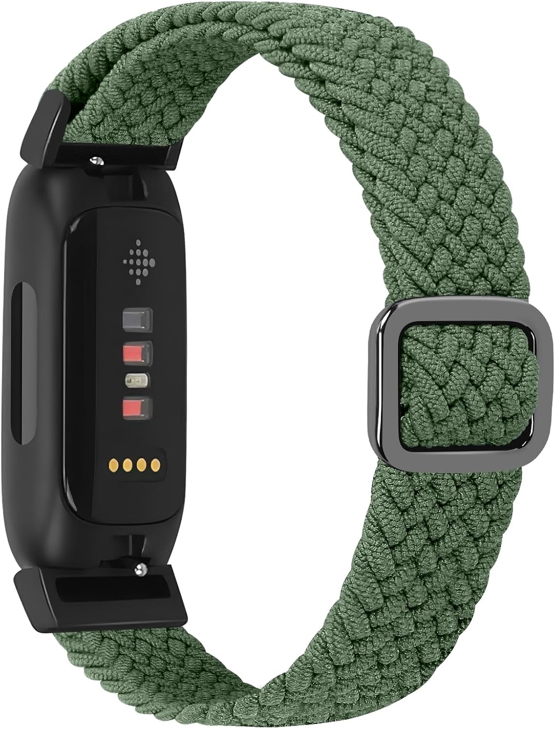 Tiptops Braided Nylon Bands Compatible with Fitbit Inspire 3Inspire 2InspireInspire HRAce 2Ace 3, Adjustable Loop Stretchy Straps Replacement Wristbands for Fitbit Inspire Women Men
