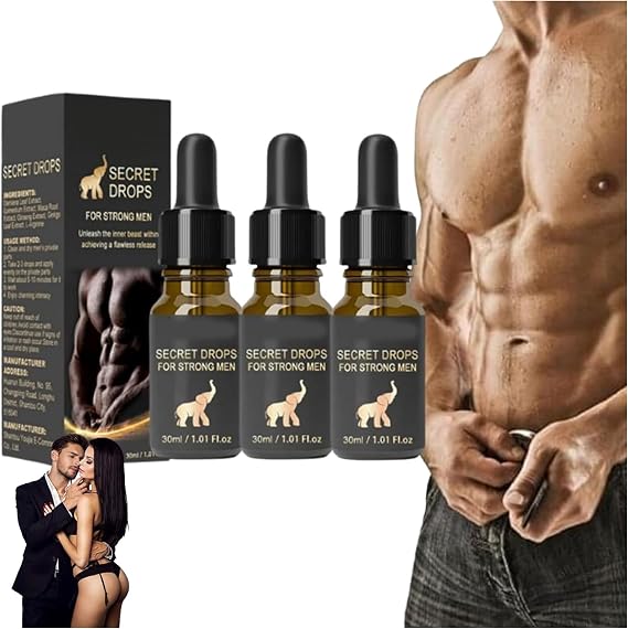 Aafq Secret Drop, Secret Drops for Strong Men, Enhanced Secret Drops, Secret Happy Drops for Strong Men, Secret Drops for Strong Men, Enhancing Sensitivity & Pleasur Boost Energy Levels (3PC)