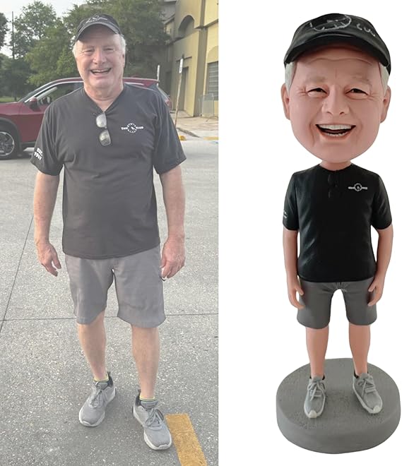 Handmade Custom Bobbleheads,Previewable and Modifiable,Figures Full Personalized,Polymer Clay,Gifts for Any Occasion,Unique Birthday Gifts