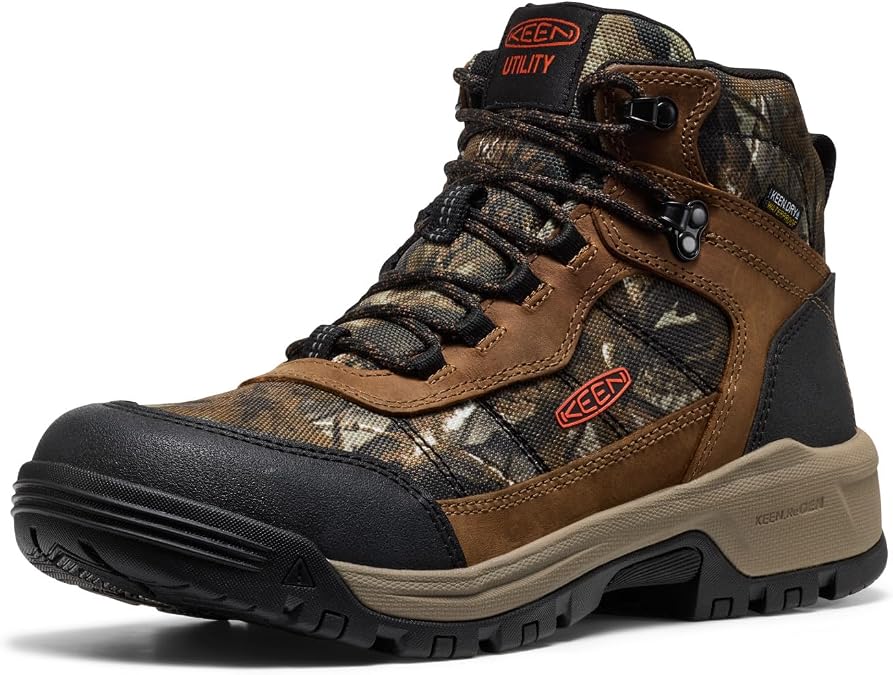 KEEN Utility Skokie Waterproof Work Boots (Soft Toe)