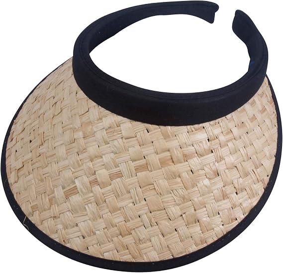TOP HEADWEAR Straw Clip-On Visor