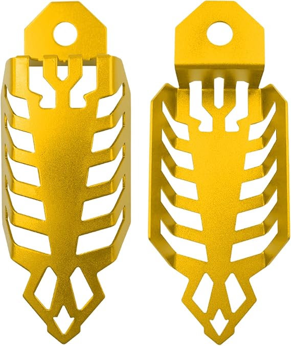 Motorcycle Front and Rear Fork Decorative Aluminum Protector Motorcycle Accessories Gold
