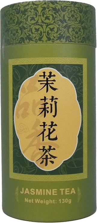 130 grams Jasmine Green Tea - Chinese Green Loose Leaf Tea with Jasmine Flowers