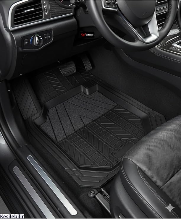 Hyundai Sonata 2015-2020 Uyumlu Havuzlu Kesilebilir Oto Paspas Seti, WTNM442
