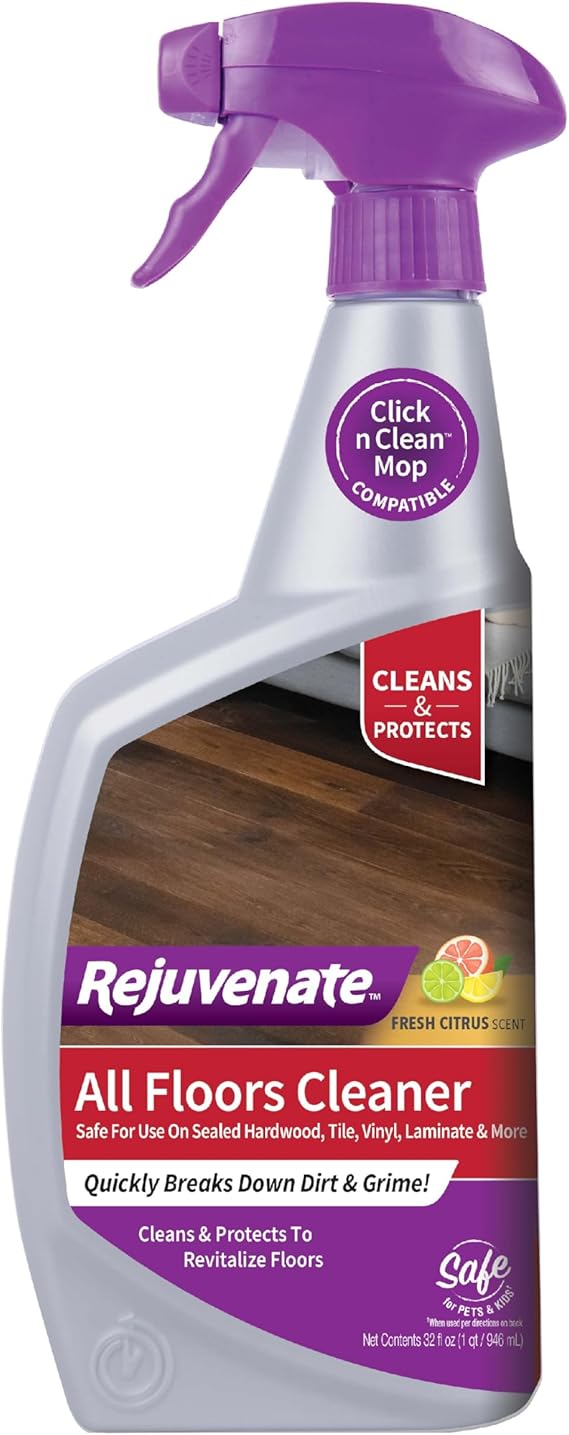 Rejuvenate All Floors Cleaner 32 Oz, Fresh Citrus Scent