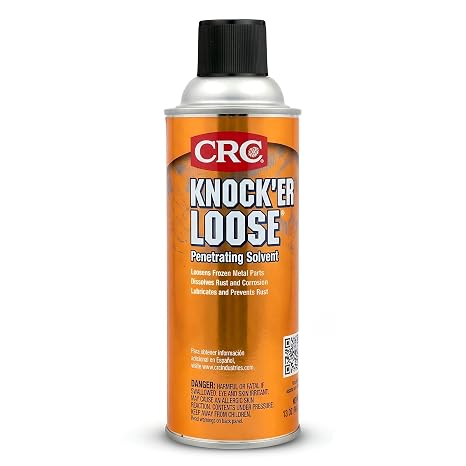 CRC Knocker Loose Penetrating Solvent 03020 [Reddish] 13 WT. Oz., Industrial Grade Penetrating Solvent and Lubricant