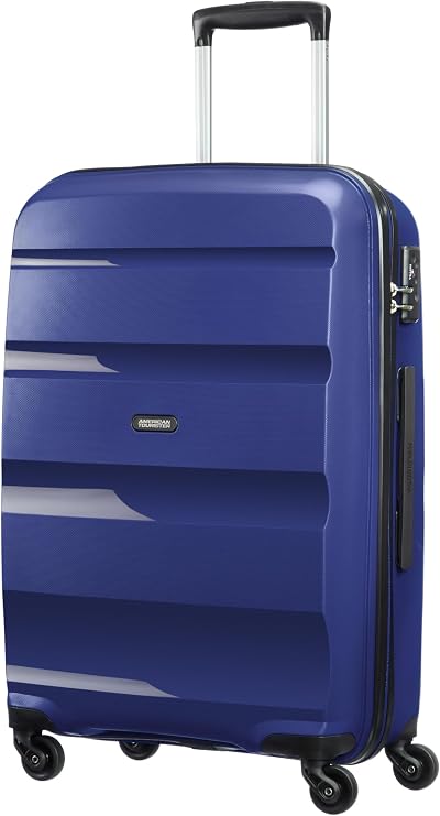 American Tourister Bon AIR - Spinner M, Suitcase, 66 cm, 57.5L, Blue (Midnight Navy)
