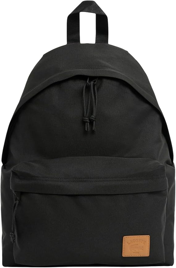 Lacoste Men's Casual Croc Backpacks (Pack of 1) black Casual