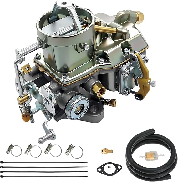 Autolite 1100 1 Barrel Carburetor Replacement for Mustang Falcon | Replacement for 1964-1968 Mustang Falcon 200 223 262 Inline Comet Straight 6 Cylinder 170 200 Cid Engines