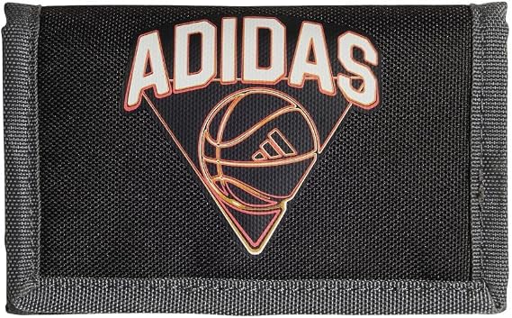 Adidas Hoops Unisex Black Wallet Black Standard