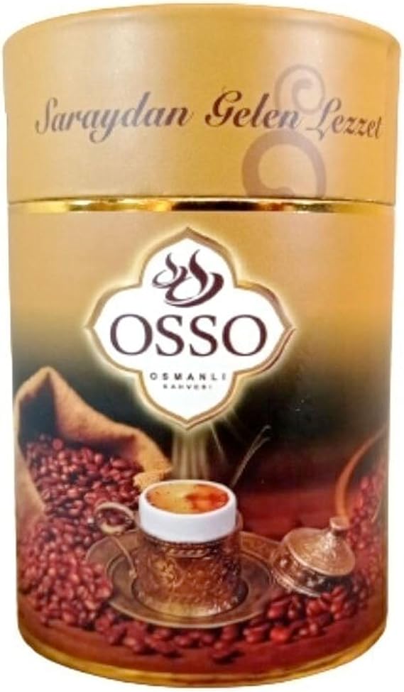 OSSO Osmanlı Kahvesi 200 Gr x Silindir Kutu