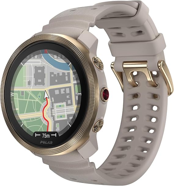 Polar Vantage M3 Multi-Sport Smartwatch with AMOLED Display, Dual-Frequency GPS, Turn-by-Turn Navigation, Up to 7-Day Battery Life