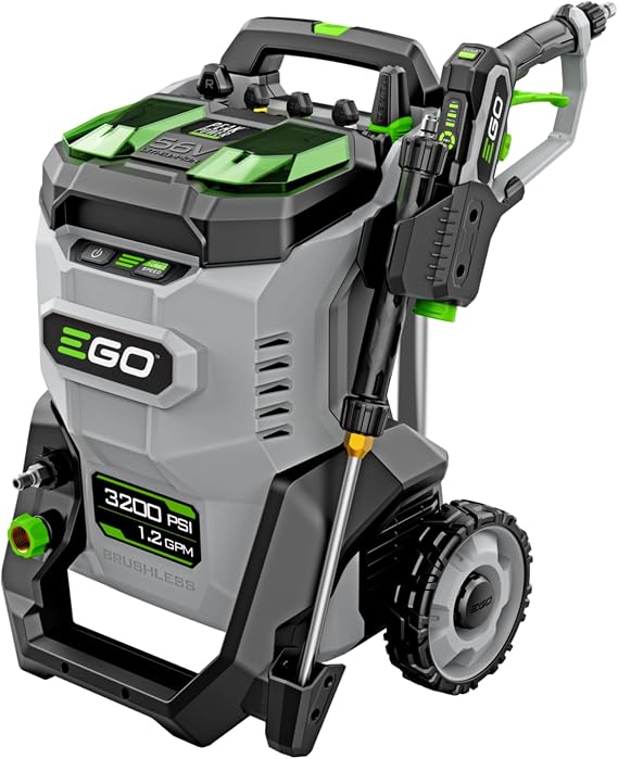 EGO POWER+ Electric Pressure Washer, 3200 PSI Power Washer - HPW3200