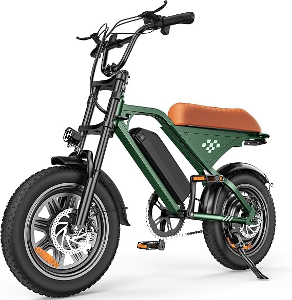 Electric Bike for Adults, 1500W Peak Motor, 20 MPH Dirt Bike