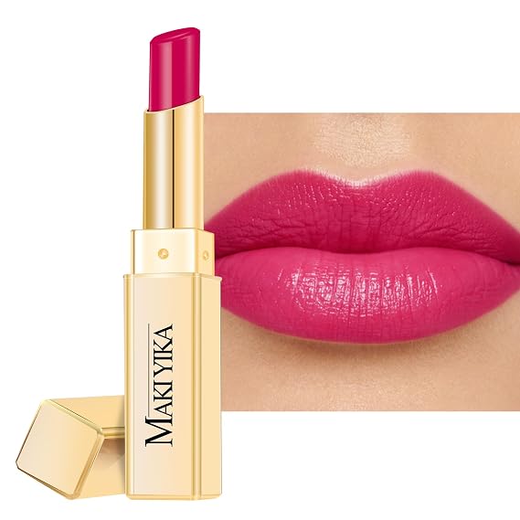 MAKI YIKA Moisture Hot Pink Lipstick for Women Hydrate Tinted Lip Balm