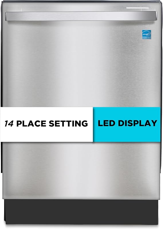 BLACK+DECKER 24" Designer Series Built-In Dishwasher, BDW500MHS