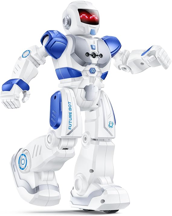 Ruko 6088 Programmable Robot for Kids 3-6 Years, Classic Blue