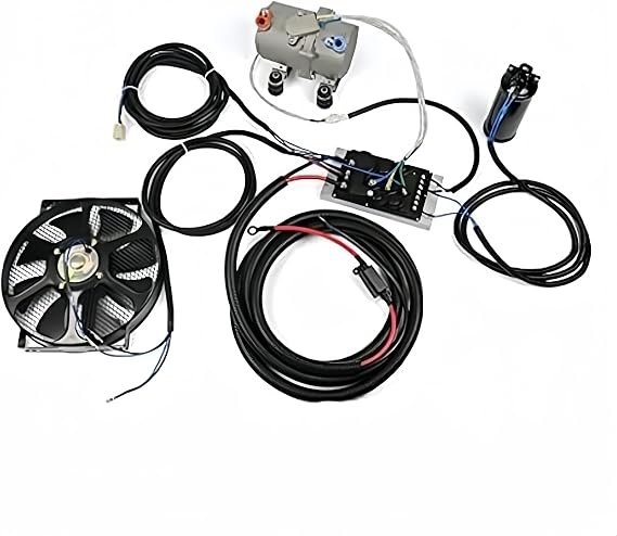 12V car air conditioner compressor, vehicle air conditioner electric compressor retrofit kit 12V DC air conditioner compressor (12V)
