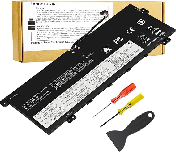 L18M4PE0 Laptop Battery for Lenovo Yoga C740-14 C740-14IML 81TC 81TC006VGE 81TC002RGE Series 5B10W67296 5B10U40209 L18L4PE0 5B10W67185 SB10W67368 5B10U40210 SB10W67235 L18L4PEO L18M4PEO 2ICP5/41/110-2