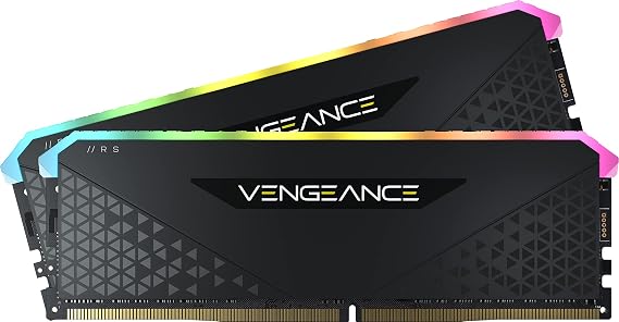 CORSAIR Vengeance RGB RS 64GB (2x32GB) DDR4 3600 (PC4-28800) C18 Desktop Memory