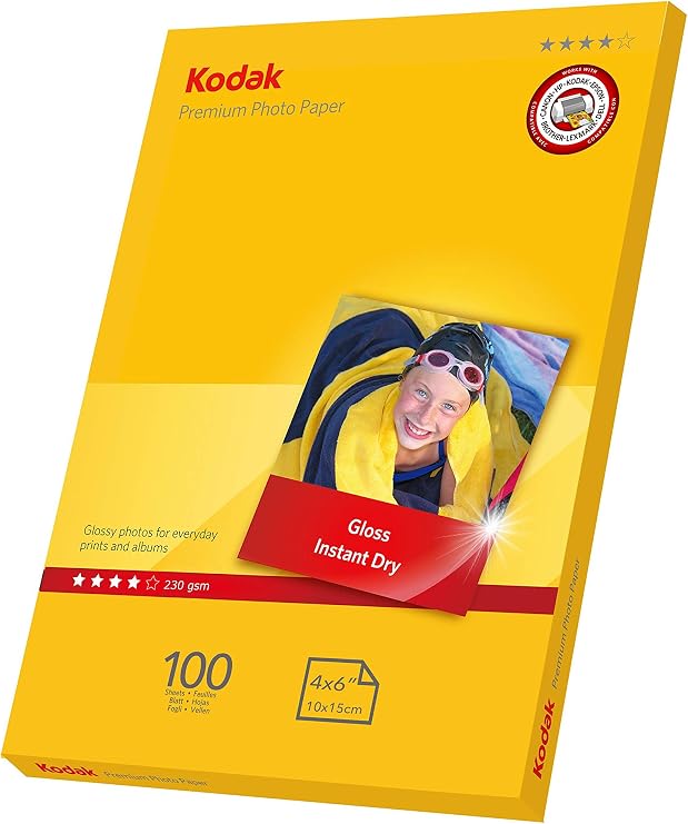 Kodak CGC4R-230-10X15 Inkjet Fotoğraf Kağıdı