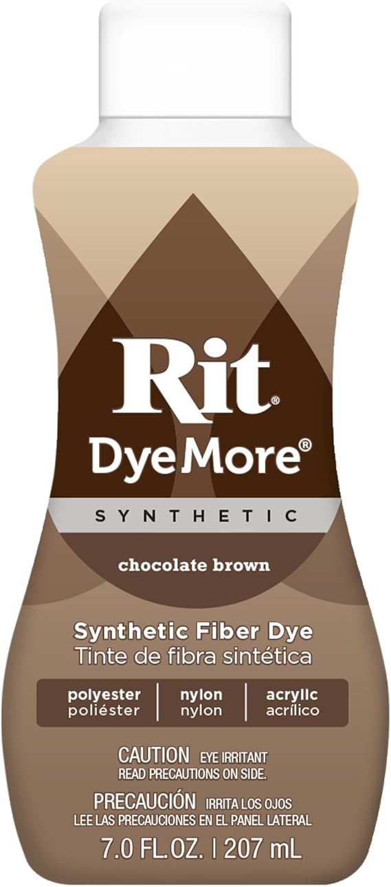 Rit DyeMore Liquid Dye, Chocolate Brown 7-Ounce