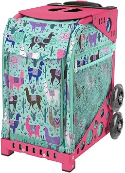 ZUCA Llama Rama Sport Insert Bag w/Sport Frame, Pink