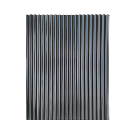 Steel Corrugated Metal Wainscoting (Black) - Metal Sheets, Metal Wall Panels - Dakota Tin