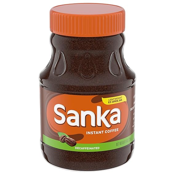 Sanka Decaf Instant Coffee, 8 oz Jar