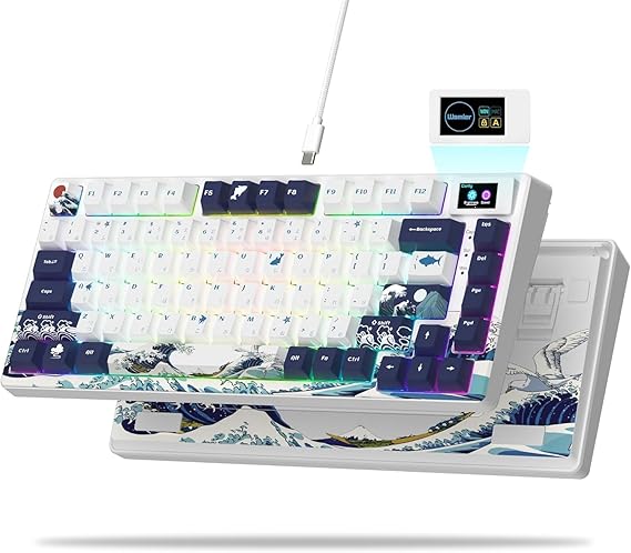 SK80 Mechanical Keyboard 75%, Hot-Swap, USB-C