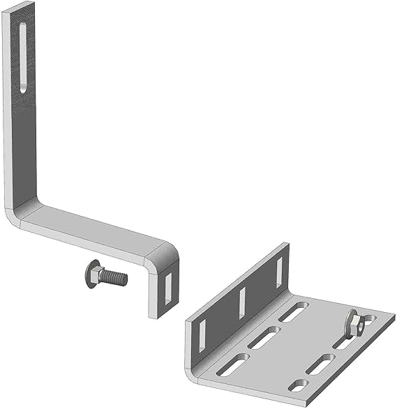 Height-Adjustable Tile Hook for Solar Panel PV Module Mounting Racking Installation on Tile Roof