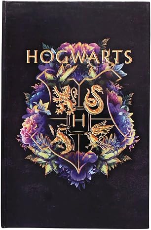 Harry Potter Hogwarts Journal with Wand Pen, Black