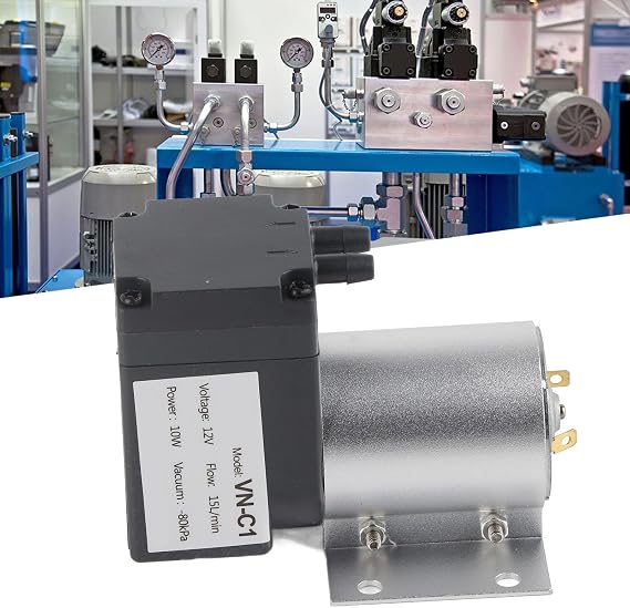 Vacuum Suction Pump Negative Pressure with Stand - 80KPa 10W DC24VDC12V (DC12V)