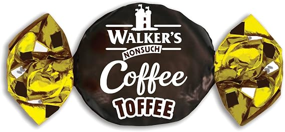 Nonsuch Smooth Coffee Toffee Individually wrapped Retro Nostalgic Sweet Treat (500g)