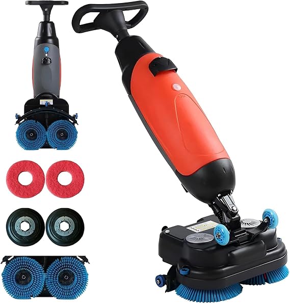Commercial Floor Scrubber Machine, Coverage 13000 Sqft/H