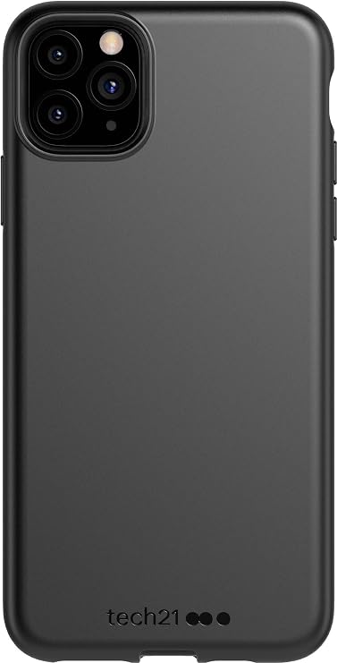 tech21 Studio Colour Mobile Phone Case for iPhone 11 Pro Max with 10ft Drop Protection, Black