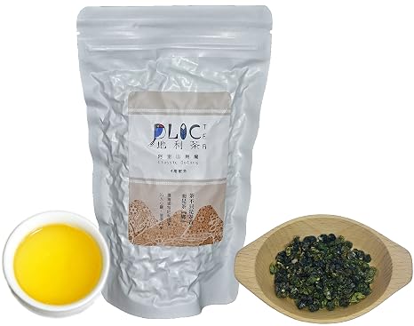 DLIC TEA Taiwan Alishan Classic Qingxin Oolong Tea 150g Mountain Tea Oolong Kraft Bag with Zipper