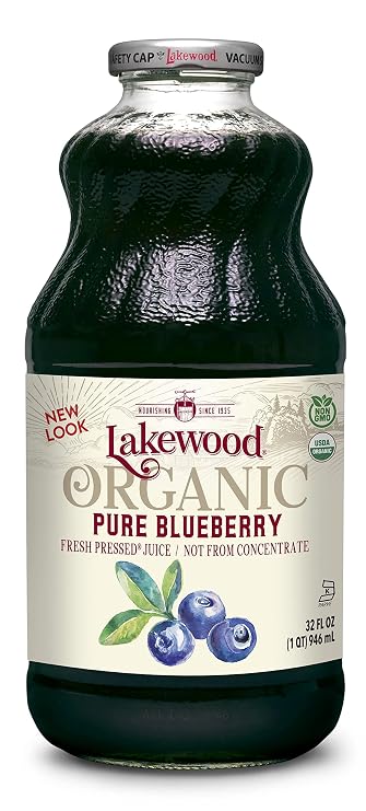 Lakewood Juice Blueberry Organic, 32 oz