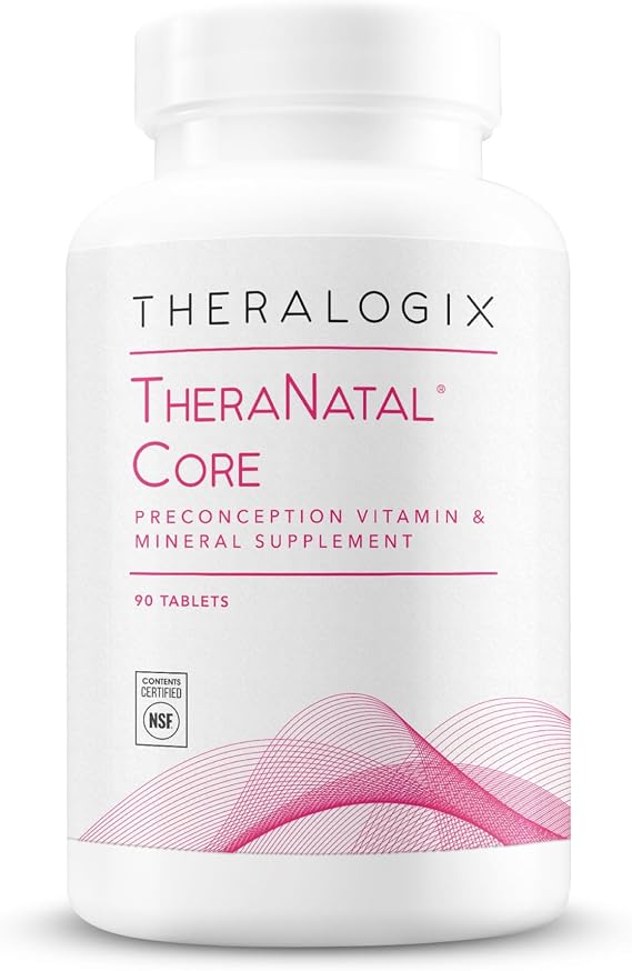 Theralogix TheraNatal Core Preconception Fertility Vitamin, NSF Certified
