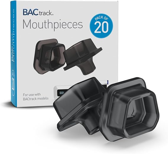BACtrack C6 & C8 Breathalyzer Mouthpieces | 20ct
