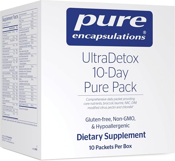Pure Encapsulations UltraDetox 10-Day Pure Pack, 10 Packets
