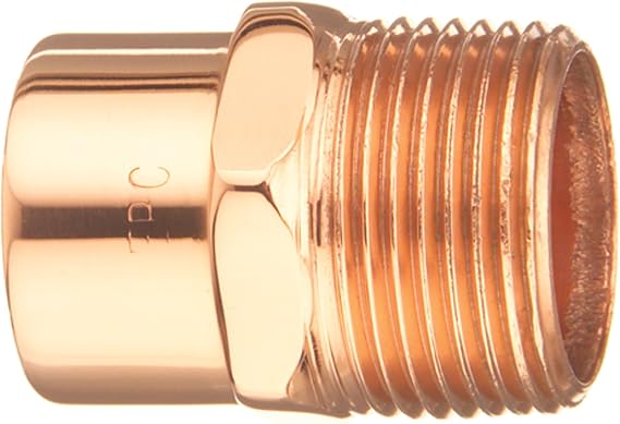 Products 104 1" 1-Inch Copper Male Adapters