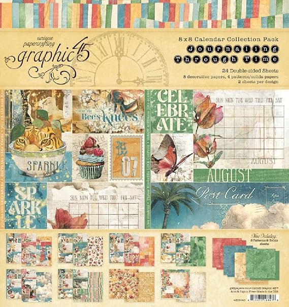 Journaling Through Time 8x8 Collection Pack