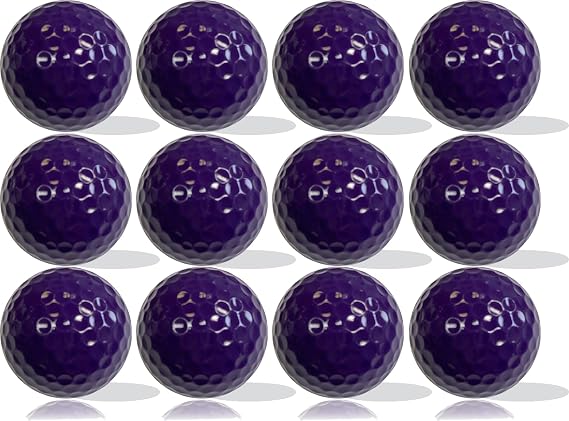 Purple Golf Balls 12 Pack