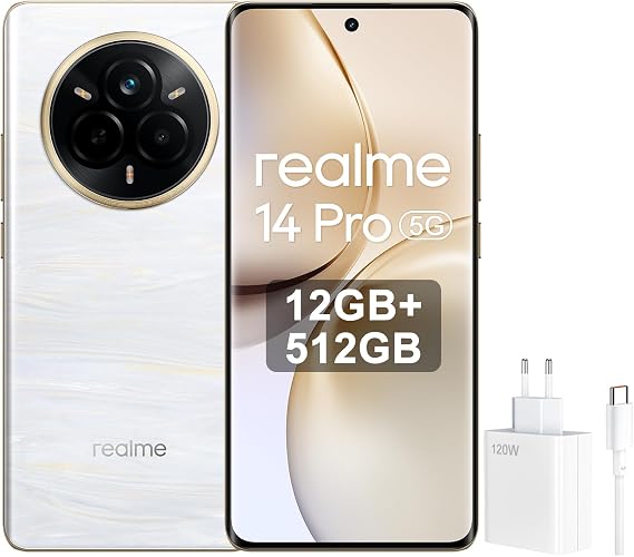 realme 14 PRO 12+512GB DS 5G pearl white OEM