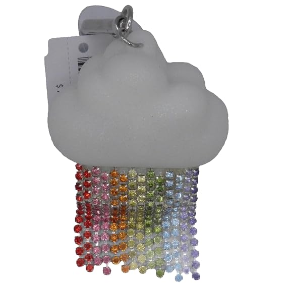 Bath Body Works Hand Sanitizer Holder Blingy Rainbow Cloud, 1 Count (Pack of 1)