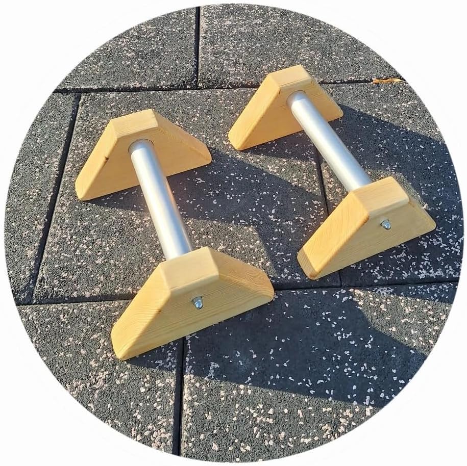 parallelette, push-up bar, push-up equipment, wooden sports equipment