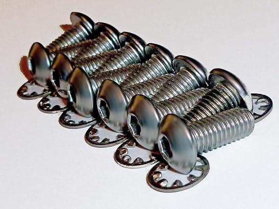 Bicycle Disk Brake Bolts with Washers Stainless Steel
