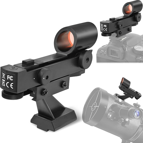 Alstar Red Dot Finder, Telescope Red Dot Finderscope with Slide-in Bracket